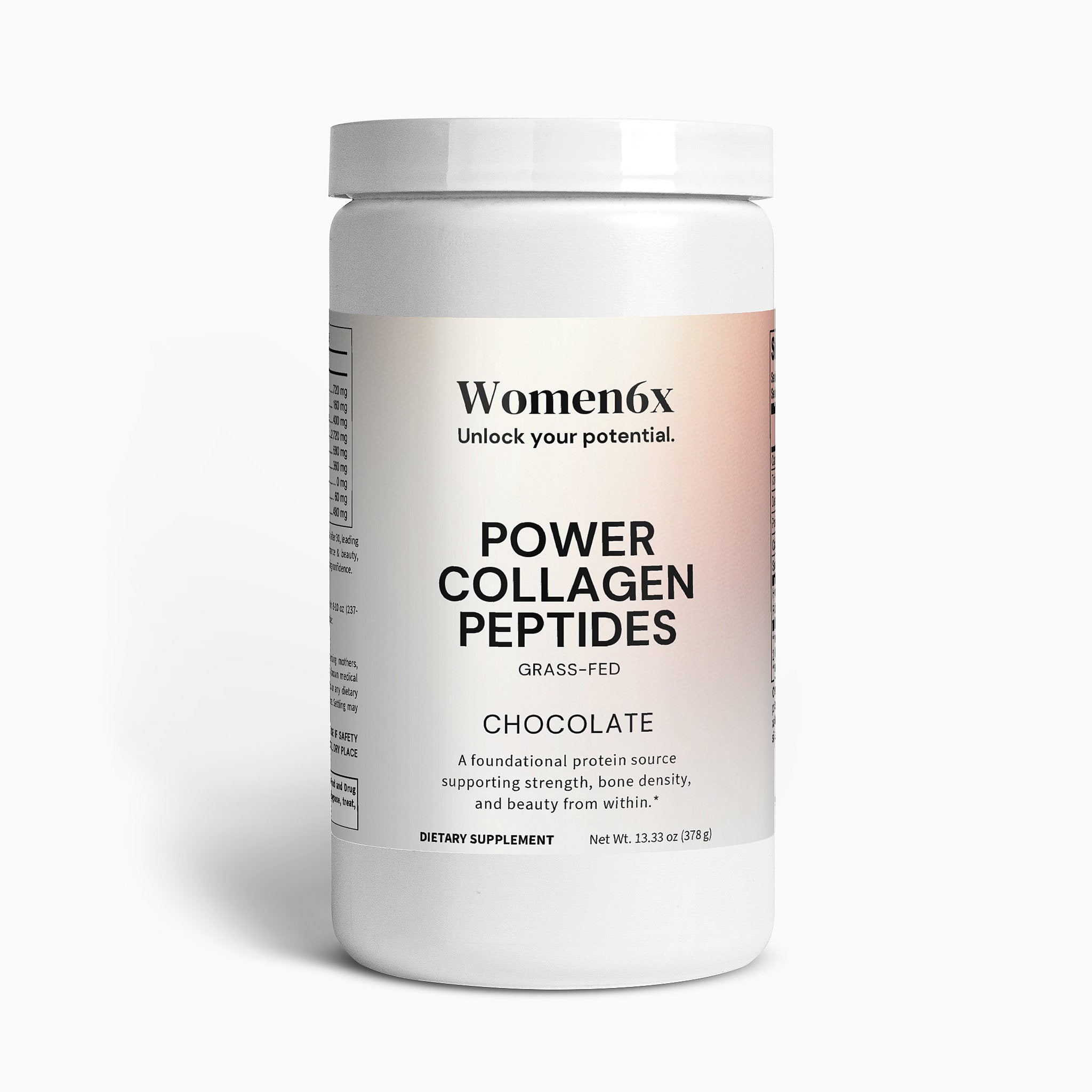 Power Collagen Peptides - Grass-Fed (Chocolate Flavor)