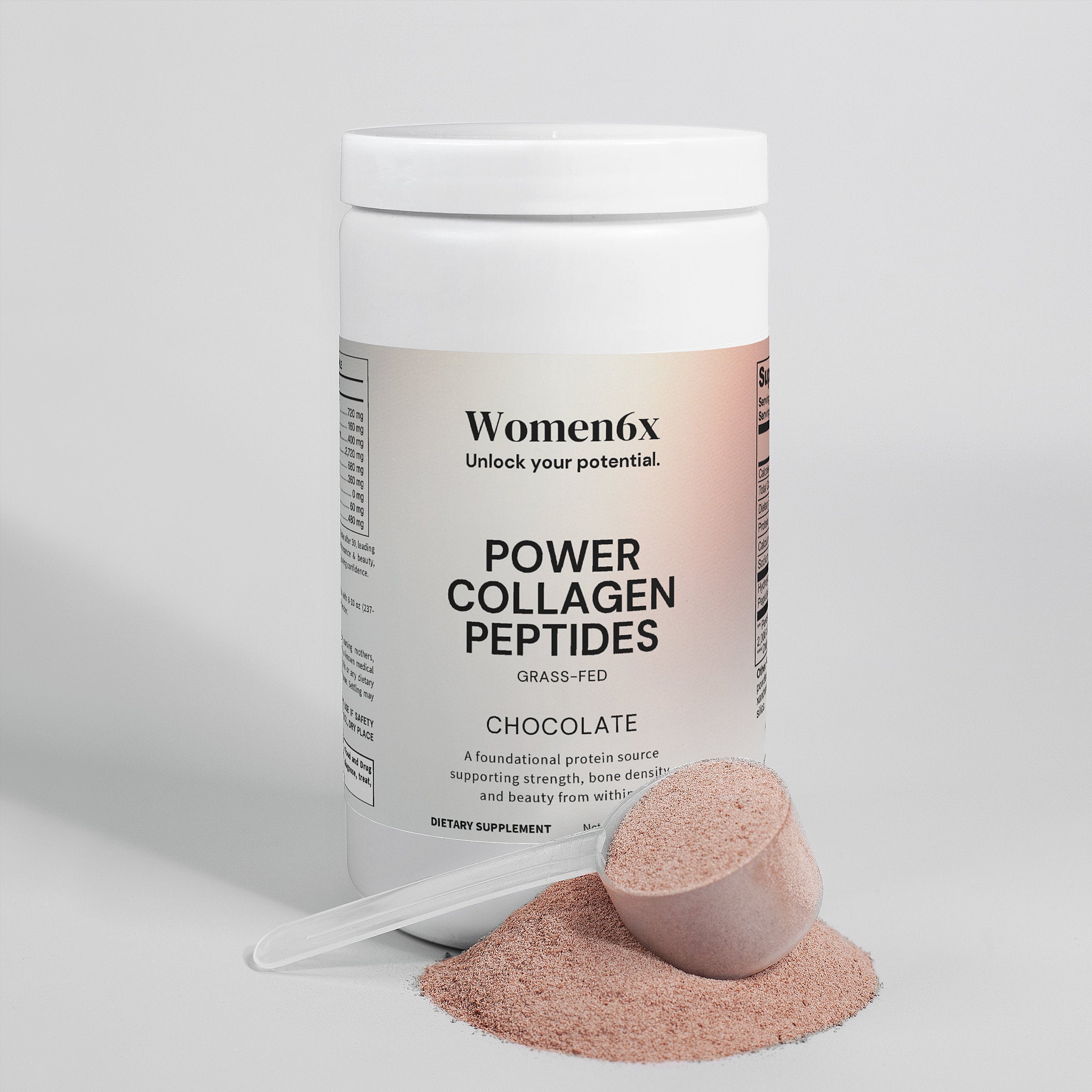 Power Collagen Peptides - Grass-Fed (Chocolate Flavor)