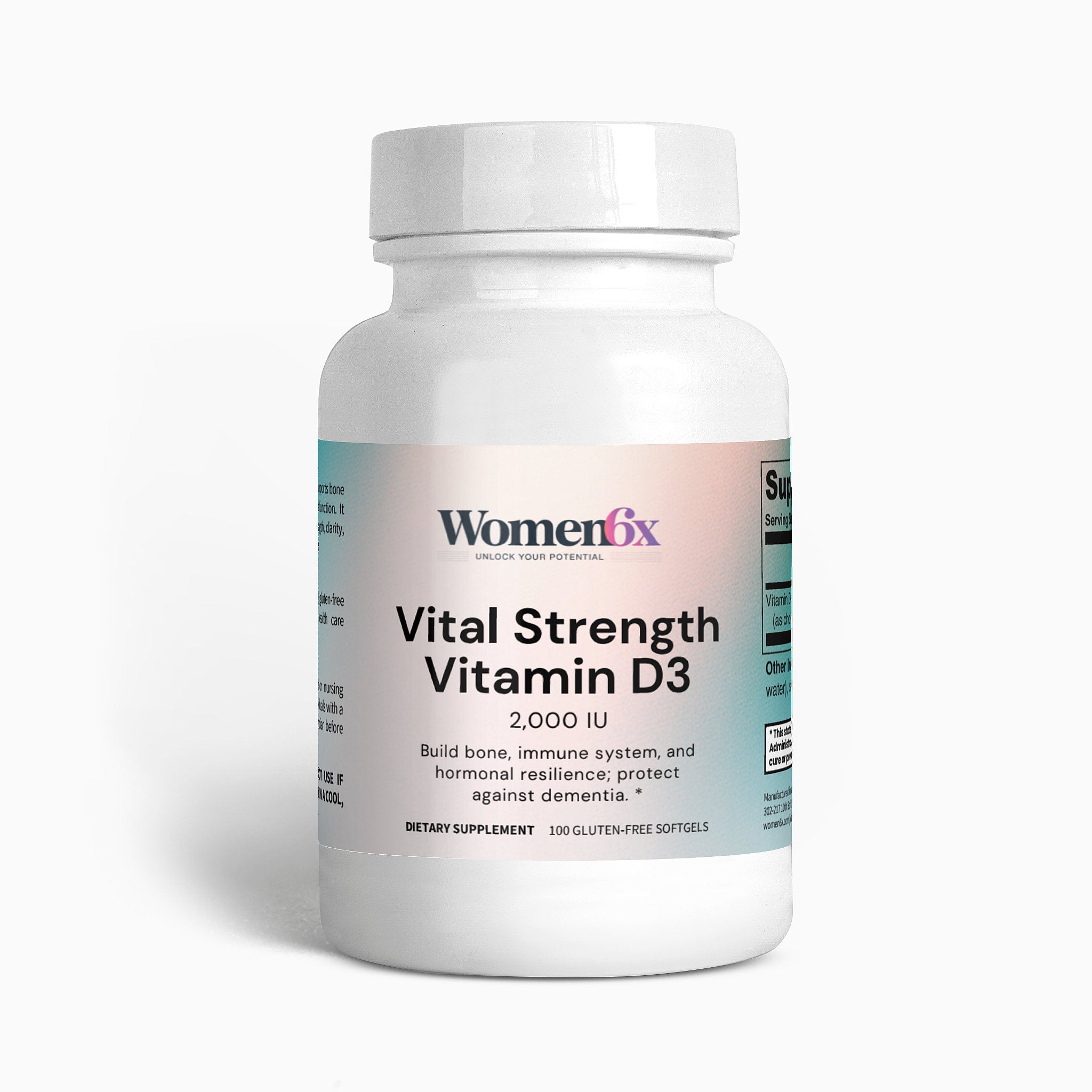 Vital Strength Vitamin D3 2,000 IU