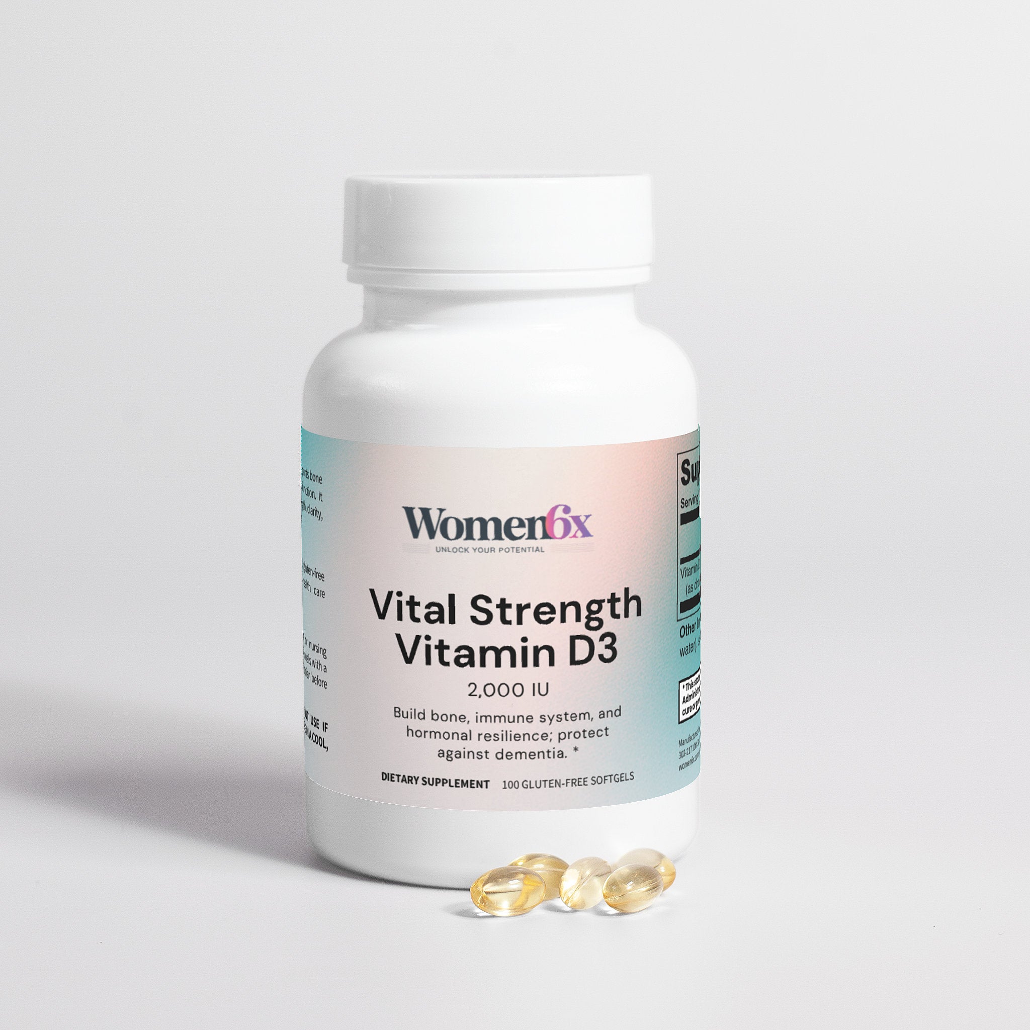 Vital Strength Vitamin D3 2,000 IU
